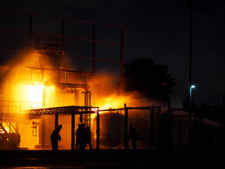 Fire departments and emergency response teams will conduct disaster preparedness drills