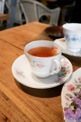 hot tea, a cup of tea