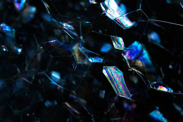 abstract background with lots of light spots