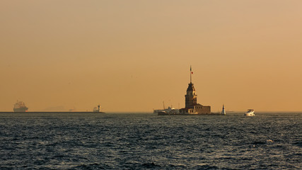 The Maidens Tower. Istanbul, Turkey