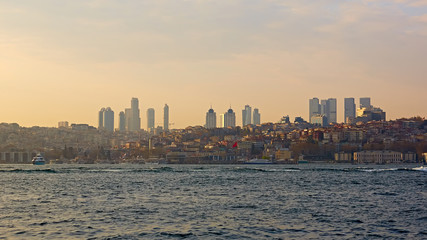 Obraz premium Istanbul the capital of Turkey, eastern tourist city