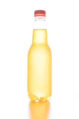 Soft drinks on a white background
