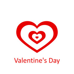 Greeting card for Valentine's Day. Sign I love you. Vector love postcard for Happy Mother's, Valentine's Day or birthday greeting card design. Holiday concept. Vector illustration.