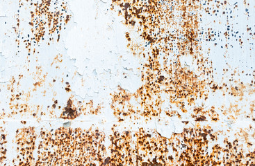 Rusted metal texture. Grunge vintage texture background.