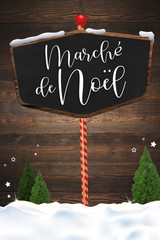 Noël concept avec espace pour texte