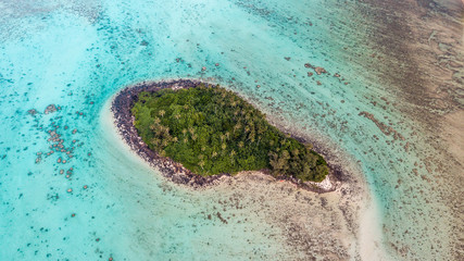 Small Pacific island