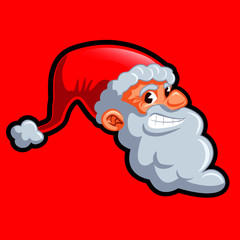 santa claus gorro rojo