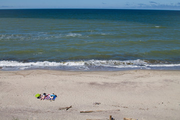 Baltic sea on the Curonian spit