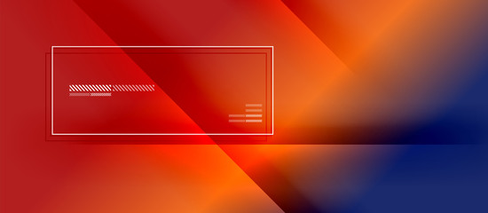 Trendy simple fluid color gradient abstract background with dynamic straight shadow line effect. Vector Illustration For Wallpaper, Banner, Background, Card, Book Illustration, landing page