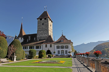 Schloss Spiez am Thunersee, Schweiz