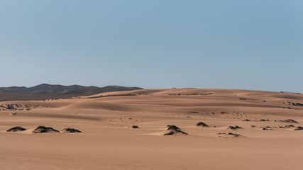 Wüstenlandschaft in Guadalupe Kalifornien USA