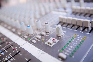 Audio Control Adjusting Knobs Sound Mixer