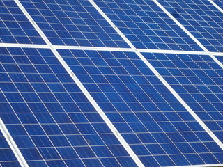 Solar panel. Renewable energy source