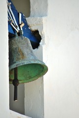 old bell on the wall