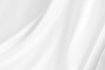 Poster beauty white fabric abstract curve white background © Topfotolia