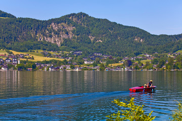 Das Ochsenkreuz am Wolfgangsee im Salzkammergut