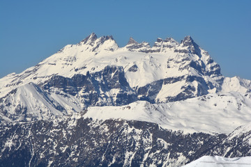 Obraz premium Dents du Midi