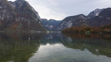 Fototapeta na wymiar Hallstatt Lake