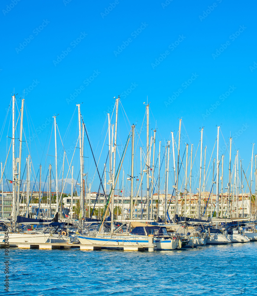 Poster yachts boat luxury marina portgual