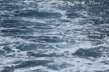 Fototapeta na wymiar Meer Brandung und Wellen