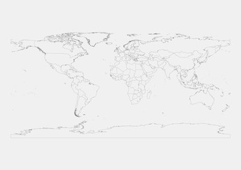World Map Clean