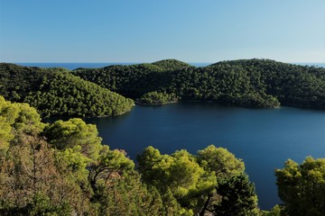 Mljet ist the greenest island of Croatia