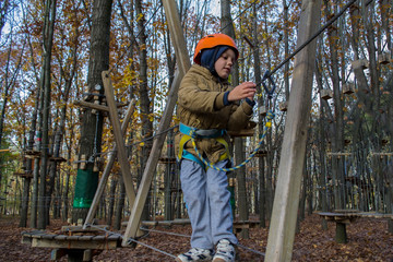 children on a roller coaster