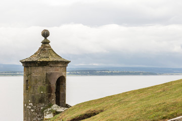 Fototapeta na wymiar Fort George - Historic 18th Century Military Fortress near Inverness