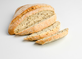 baked bread background