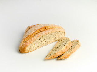 baked bread background