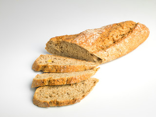 baked bread background