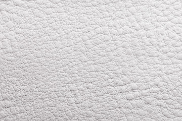 White gray artificial leather texture.
