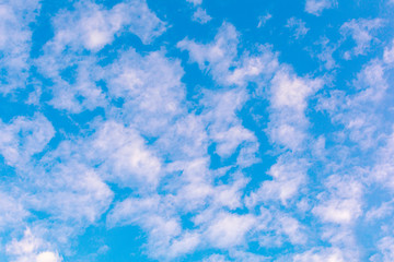 Blue sky with clouds. Wonderful blue sky with clouds for background. blue sky background with...