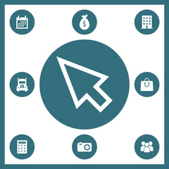 Cursor icon for web and mobile