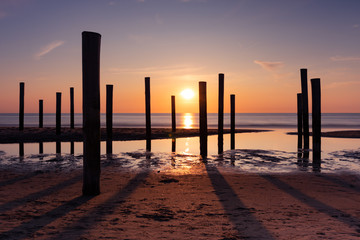 sunset in Petten aan Zee .3