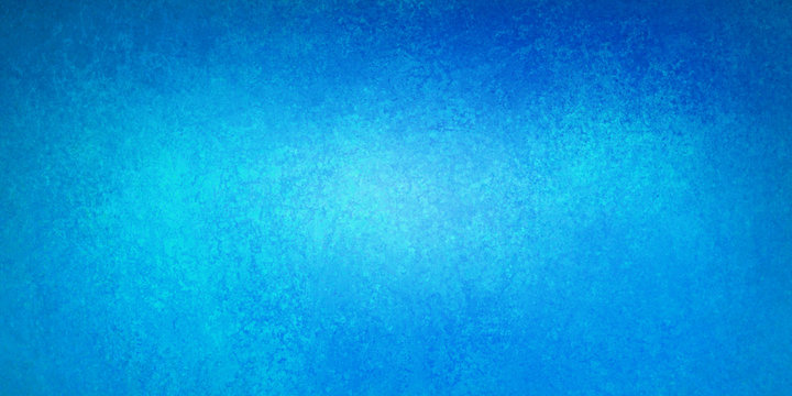 Blue background paper texture in elegant vintage website or banner layout with dark blue border and light center