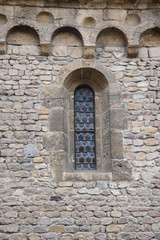 Fototapeta na wymiar Pisa finestra chiesa medievale