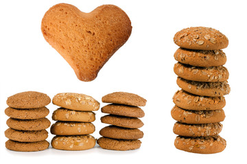 Chocolate chip cookie sweet dessert