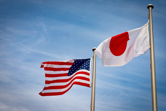 American Japanese Flags 3