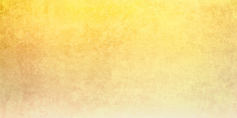 Old gold background with distressed vintage texture and dark yellow border grunge 