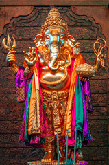 A Statue of Ganesha in Chiang Mai, Thailand