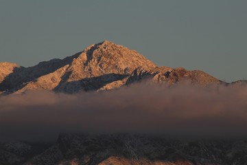 Fototapeta premium Foggy Mountain