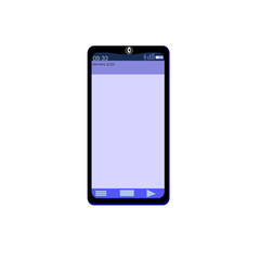 smart phone isolated on white background