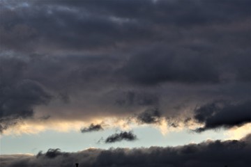 Obraz premium Opening in the Clouds