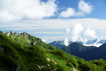 北アルプス燕岳