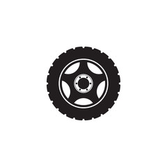 car wheel vector icon design