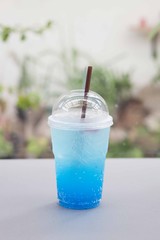 Italian soda refreshment drink