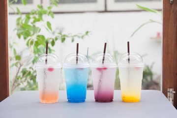 Italian soda refreshment drink