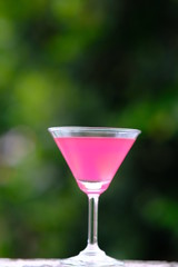 martini with olive
