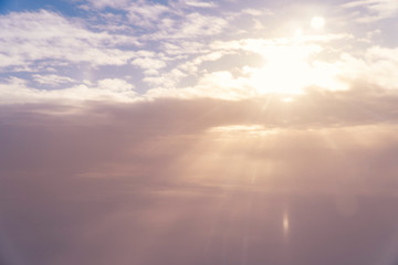 heavenly sky landscape  concept